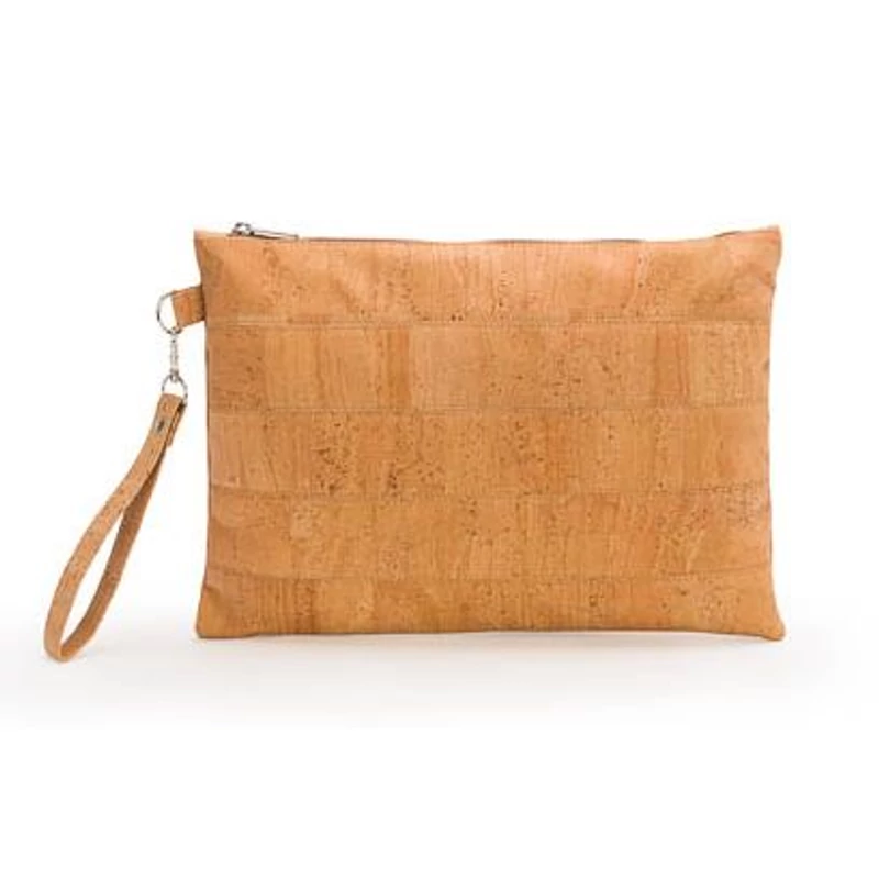 Wristlet handbag (beige)