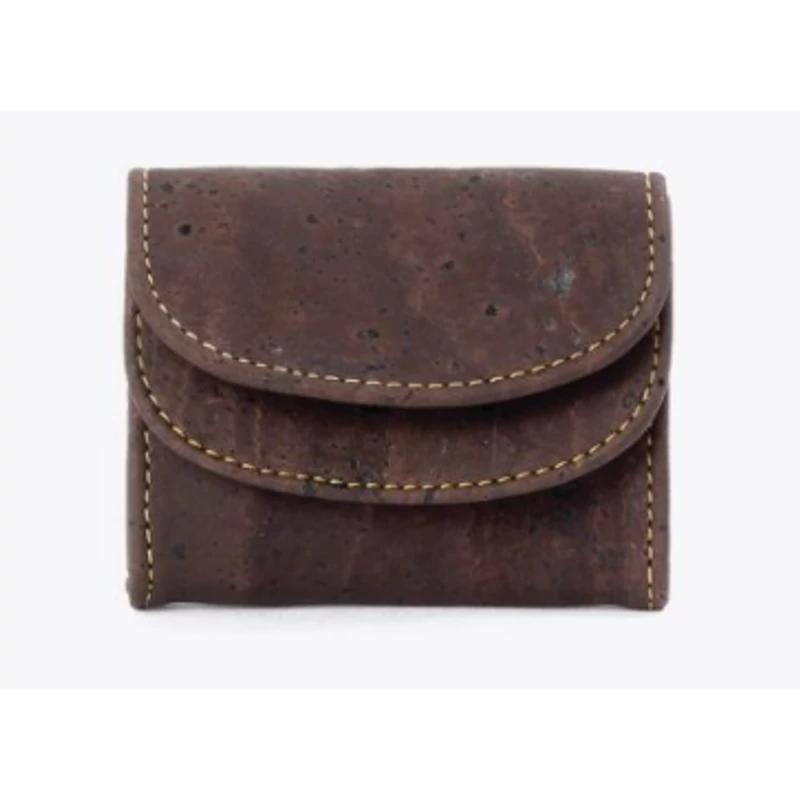 Small wallet, coin holder (dark brown)