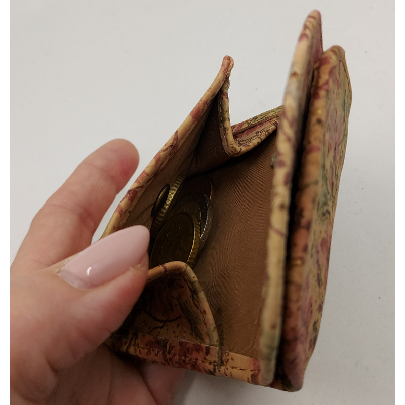 Small wallet, coin holder (floral) - Wallets and purses