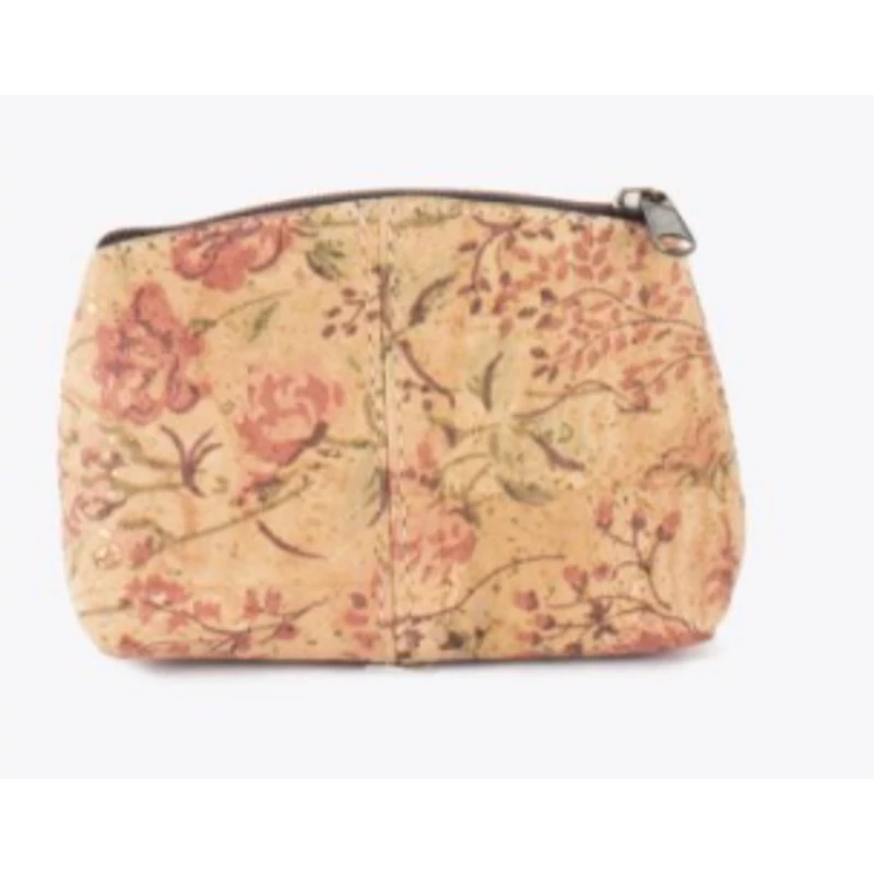 Small purse (beige/floral)