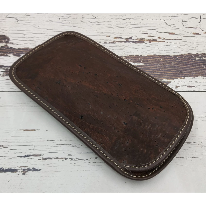 Glasses case (chocolate brown)