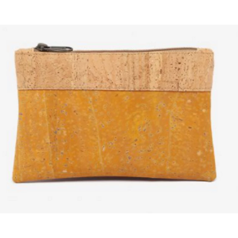 Bicolor purse (yellow/beige)
