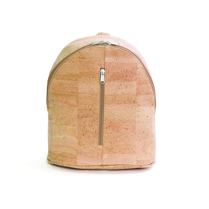 Zipper backpack (beige)